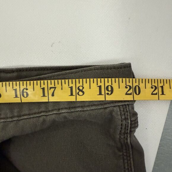 Wrangler Workwear Carpenter Pants Relaxed Olive Green Mens 39x28 - Picture 5 of 7